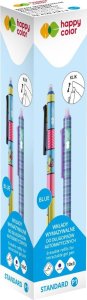 Happy Color Wkłady do długopisu automatycznego wymazywalne 0.5mm niebieskie 3s w etui 2