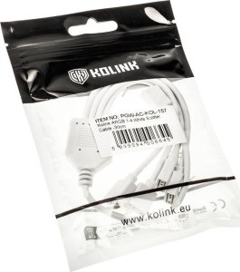 Kolink ARGB 1-4 Splitterkabel - 30cm, weiß 2