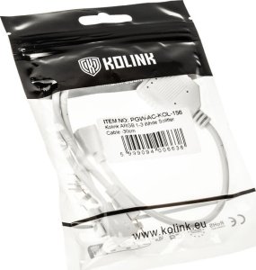 Kolink ARGB 1-3 Splitterkabel - 30cm, weiß 2