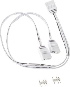 Kolink ARGB 1-2 Splitterkabel - 30cm, weiß 2