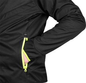 Kurtka Mix&Match Softshell, czarno-żółta, rozmiar XXXL 5
