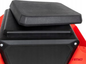 AMiO Krzesło warsztatowe na kółkach ze schowkiem na narzędzia 150kg amio-04268 9