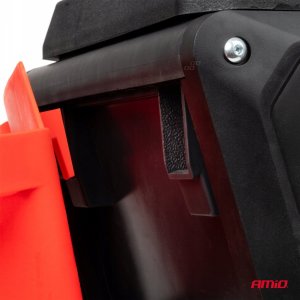 AMiO Krzesło warsztatowe na kółkach ze schowkiem na narzędzia 150kg amio-04268 10