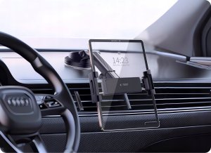 TECH-PROTECT V4 UNIVERSAL WINDSHIELD & DASHBOARD CAR MOUNT FOR TABLET BLACK 4