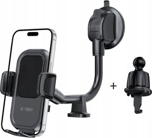 TECH-PROTECT V8 UNIVERSAL LONG ARM DASHBOARD & WINDSHIELD CAR MOUNT BLACK 2