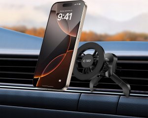 TECH-PROTECT N56 MAGNETIC MAGSAFE STABLE VENT CAR MOUNT BLACK 8