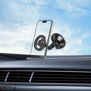 TECH-PROTECT N56 MAGNETIC MAGSAFE DASHBOARD SHRT CAR MOUNT BLACK 7