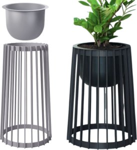 Kwietnik wysoki dwustronny Standy 54h Stojak na kwiaty + wkład wewnętrzny 2