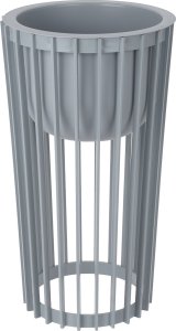 2x Kwietnik dwustronny Standy 40h + 54h Stojak na kwiaty + wkład wewnętrzny 3