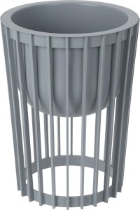 2x Kwietnik dwustronny Standy 40h + 54h Stojak na kwiaty + wkład wewnętrzny 4