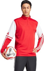 Bluza męska adidas Squadra 25 Training Top czerwono-biała JD2984 S 1