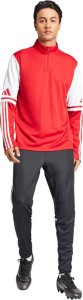 Bluza męska adidas Squadra 25 Training Top czerwono-biała JD2984 S 5