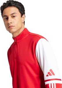 Bluza męska adidas Squadra 25 Training Top czerwono-biała JD2984 S 6