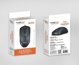 Mysz komputerowa przewodowa USB A M206 2