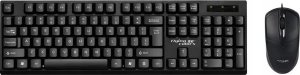 Zestaw klawiatura QWERTY + mysz przewodowy USB A K8605 U+U 2
