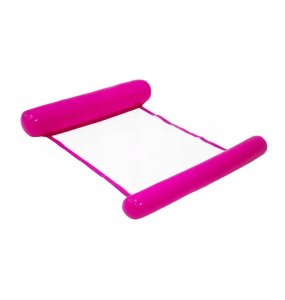 Nadmuchiwany materac do pływania czerwony 2