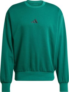 Bluza męska adidas Essentials Feelcozy Fleece zielona JE3788 XL 2