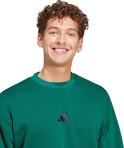 Bluza męska adidas Essentials Feelcozy Fleece zielona JE3788 XL 4