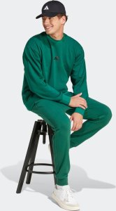 Bluza męska adidas Essentials Feelcozy Fleece zielona JE3788 XL 6