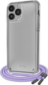 SBS Violet Necklace Case with coloured strap, for iPhone 14 Pro standard 2