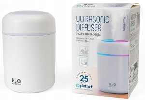 Dyfuzor zapachowy Platinet AROMA DIFFUSER HUMIDIFIER NAWILŻACZ POWIETRZA 300ML 2W WHITE [46108] 4