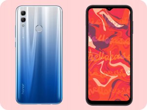 ETUI Z KLAPKĄ DO HUAWEI P SMART 2019 / HONOR 10 LITE CZERWONE MAGNETYCZNE 7