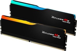 Pamięć G.Skill Ripjaws M5 Neo RGB, DDR5, 64 GB, 6000MHz, CL36 (F5-6000J2836G32GX2-RM5NRK) 3