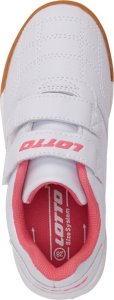 Lotto Buty dla dzieci Pacer K biało-różowe 2600110K 1044 34 2
