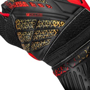 Rękawice bramkarskie Reusch Attrakt Solid czerwono-czarne 5570515 7075 8 5