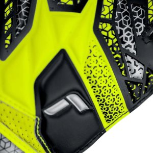 Rękawice bramkarskie Reusch Attrakt Solid Junior żółto-czarne 5572515 2014 6 5