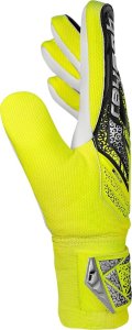 Rękawice bramkarskie Reusch Attrakt Starter Solid Junior żółto-czarne 5572514 2014 7,5 4