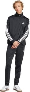 Dres męski adidas Sportswear Basic 3-Stripes Tricot czarny JI8858 M 1