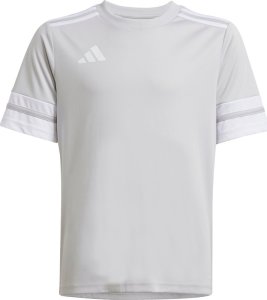 Adidas Koszulka dla dzieci Squadra 25 jasnoszara JJ0061 152cm 2