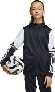 Bluza dla dzieci adidas Squadra 25 Hoodie czarno-biała JE2756 128cm 1