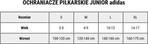 Ochraniacze piłkarskie dla dzieci adidas Tiro Match zielono-czarne IS5601 L 4