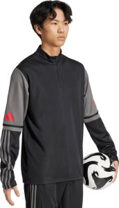 Adidas Bluza męska Squadra 25 Training Top czarno-szara JD1629 XL 4