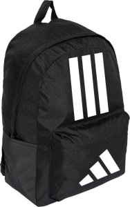 Plecak szkolny miejski sportowy Classic 3-Stripes czarno-biały JD9563 3