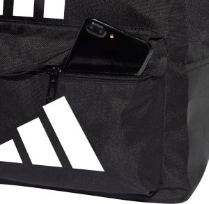 Plecak szkolny miejski sportowy Classic 3-Stripes czarno-biały JD9563 5