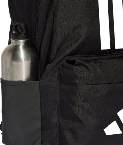 Plecak szkolny miejski sportowy Classic 3-Stripes czarno-biały JD9563 6
