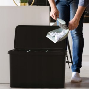 3x Kosz do sortowania na śmieci 10l Pojemnik do segregacji odpadów 5