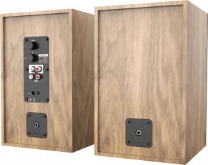 GŁOŚNIKI PÓŁKOWE BS-40OK BRĄZOWE (BLUETOOTH, 2x60W, 2xRCA, BASS-REFLEX, PILOT) 7