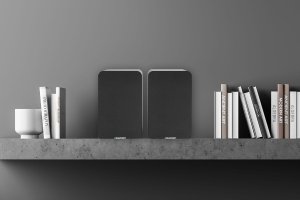 GŁOŚNIKI PÓŁKOWE BS-50BK CZARNE (BLUETOOTH, 2x75W, RCA, USB, OPTYCZNE, BASS-REFLEX, PILOT) 4