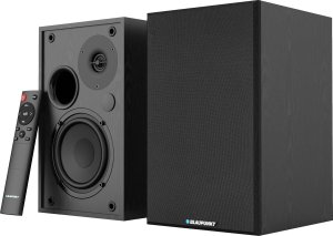 GŁOŚNIKI PÓŁKOWE BS-40BK CZARNE (BLUETOOTH, 2x60W, 2xRCA, BASS-REFLEX, PILOT) 2