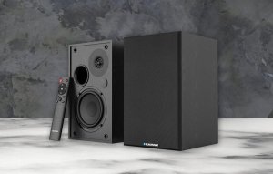 GŁOŚNIKI PÓŁKOWE BS-40BK CZARNE (BLUETOOTH, 2x60W, 2xRCA, BASS-REFLEX, PILOT) 3