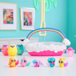 Hatchimals Alive Neon Rainbow Basket 7