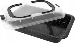 Forma do PIECZENIA Ciast Sernika Mięs Blacha Z Pokrywką KLIPSEM Uchwyt 2540 2