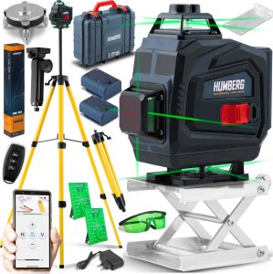 Laser krzyżowy w walizce + statyw Humberg HM-170 1