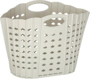 Kosz na pranie składany organizer łazienkowy szary Kik Sp. z o. o. Sp. k. 2