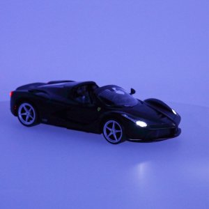 Samochód zdalnie sterowany Rastar 75800 Ferrari LaFerrari Aperta 1:14 czarny Kik Sp. z o. o. Sp. k. 9