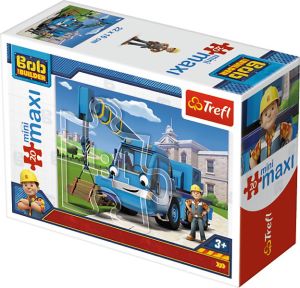 Trefl Puzzle 20 miniMaxi - Bob i maszyny 1 (248598) 1